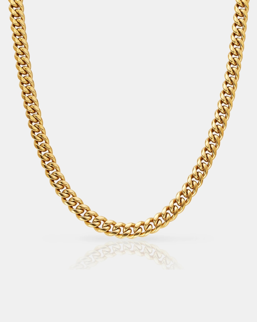 22K Cuban Link Gold Chain
