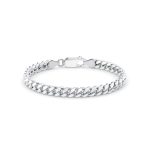 Cuban Link Silver Bracelet