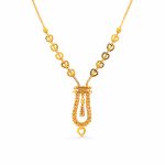 22k Mini Heart Necklace