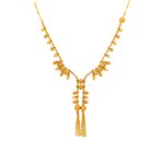 22k Mini Dangling Necklace