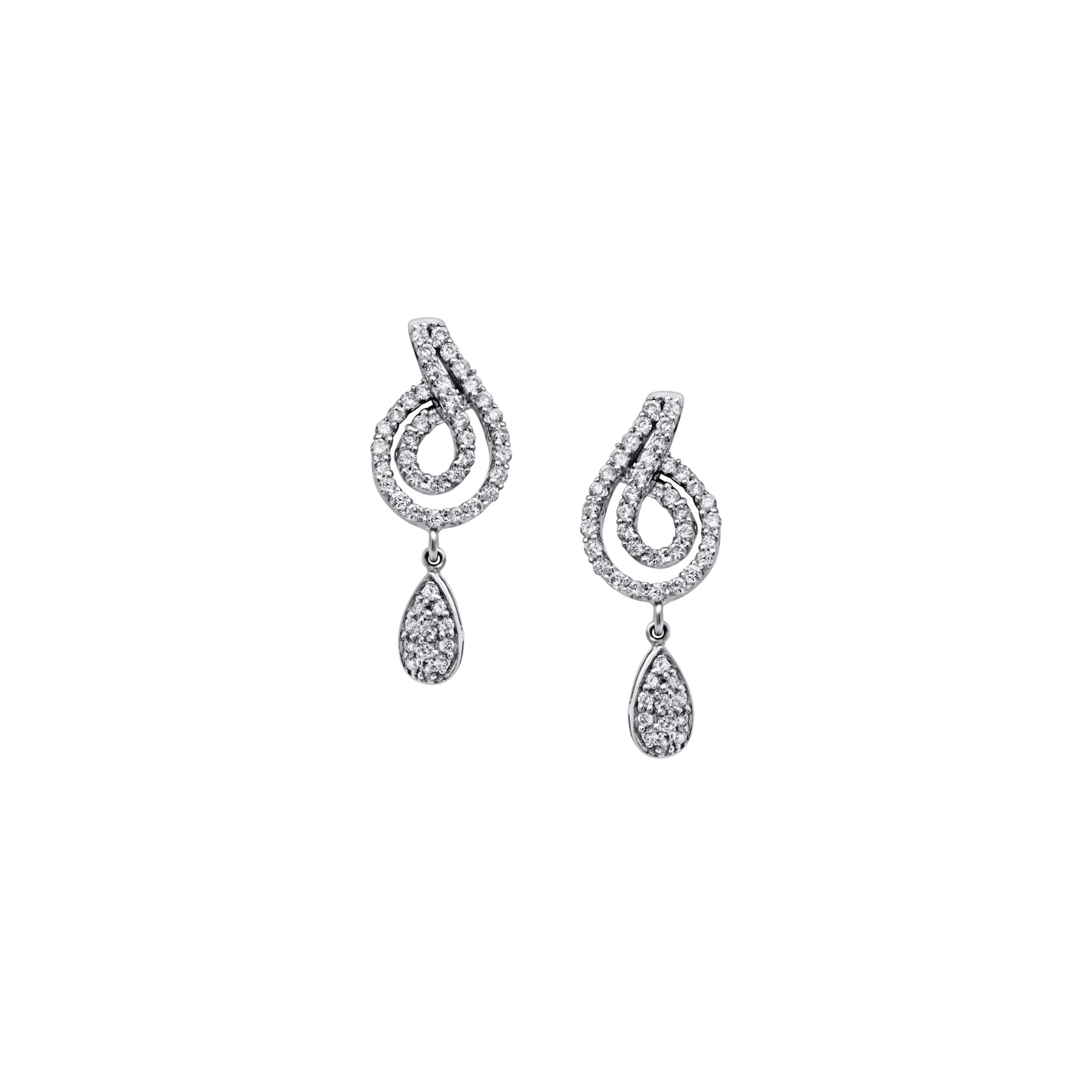 14K Diamond Earring