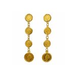 22k Coin Earring