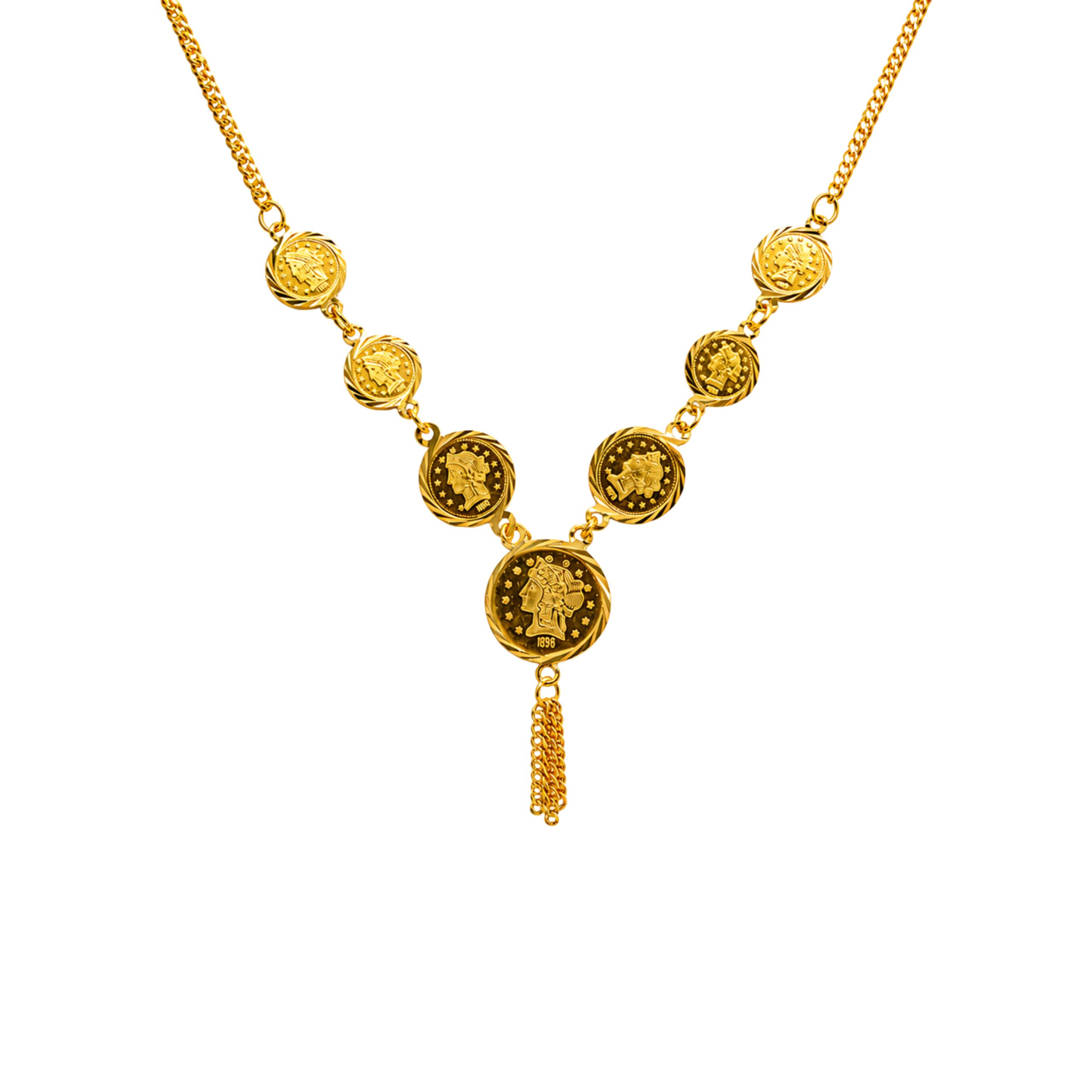 22K Coin Necklace