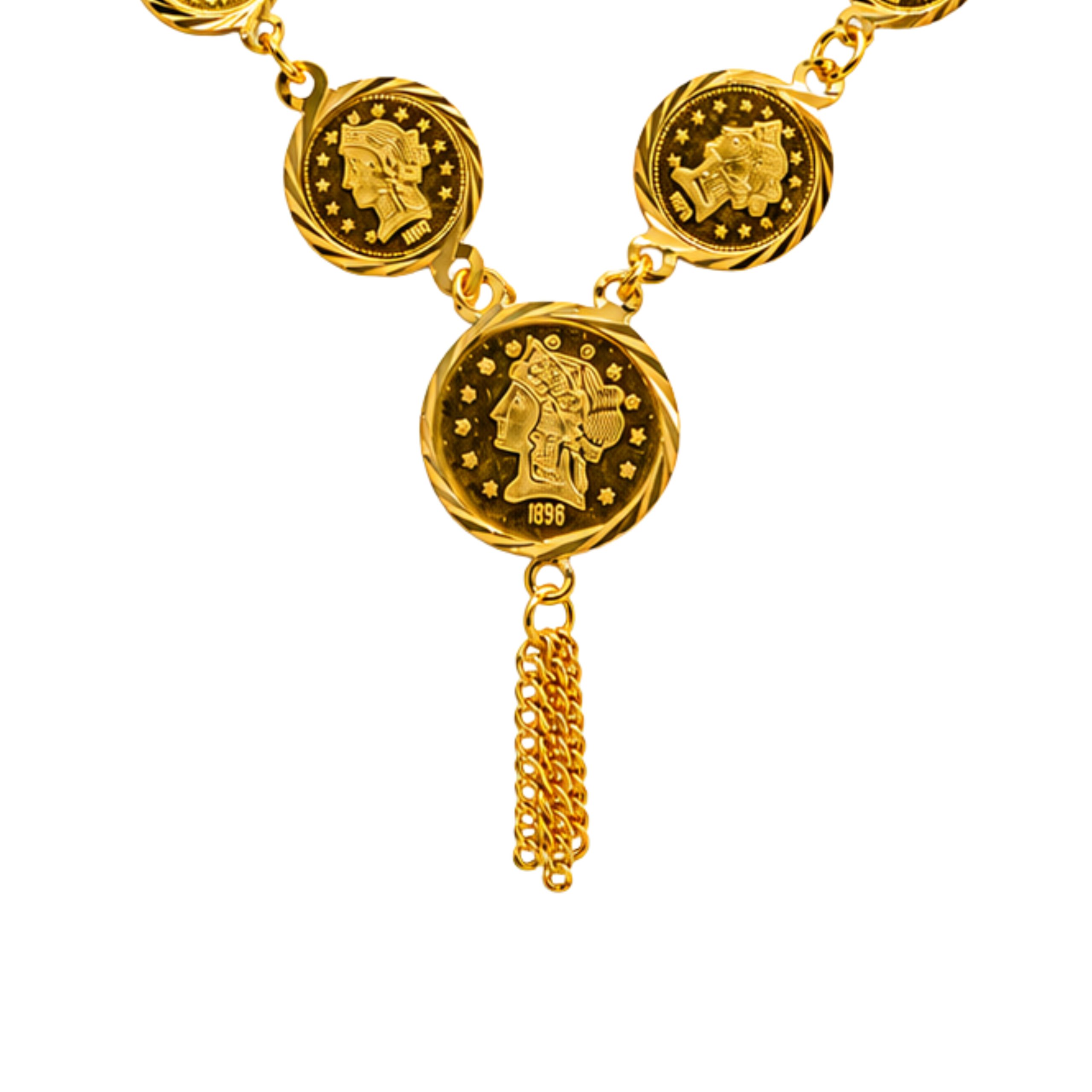 22K Coin Necklace