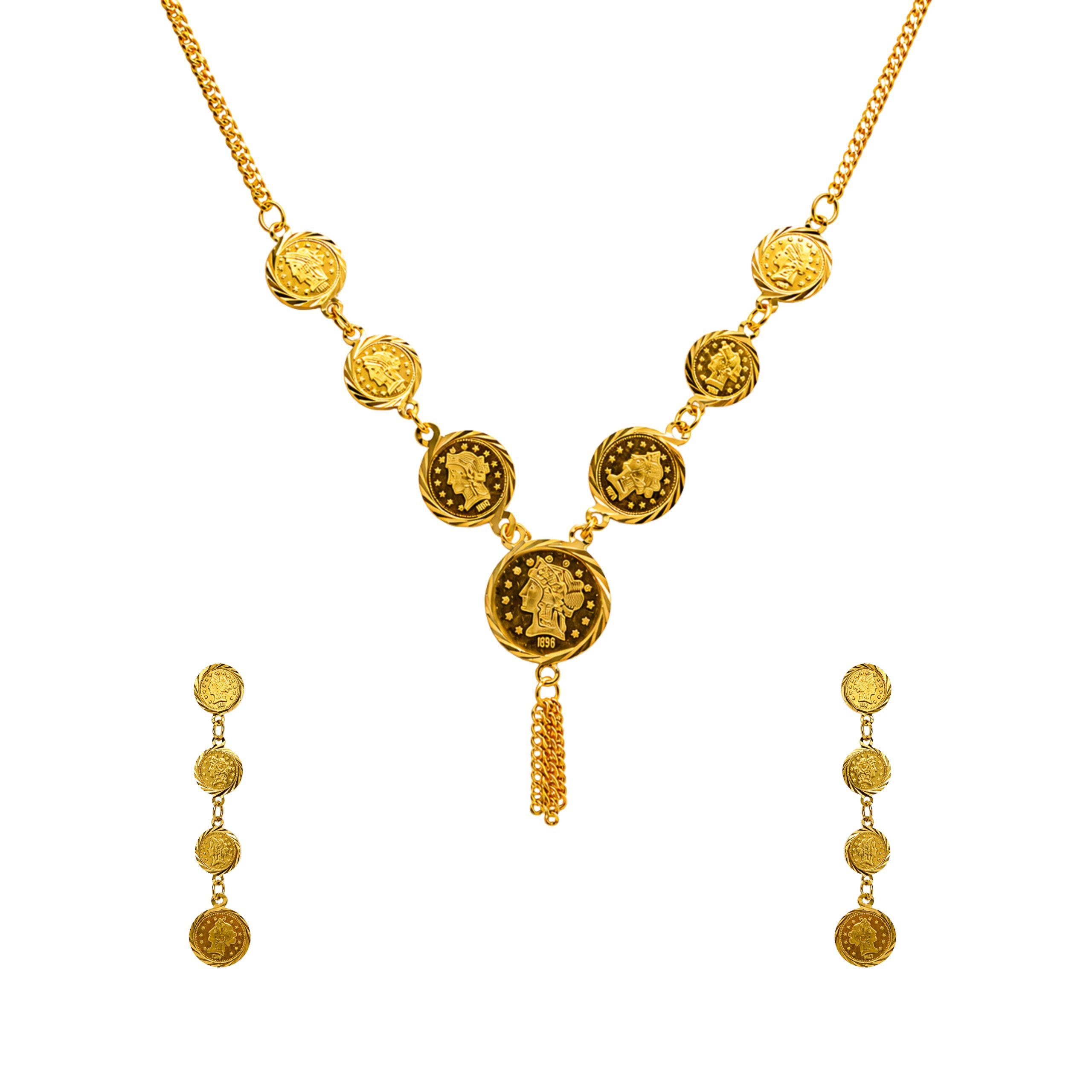 22K Coin Necklace