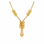 22k Mini Dangling Necklace