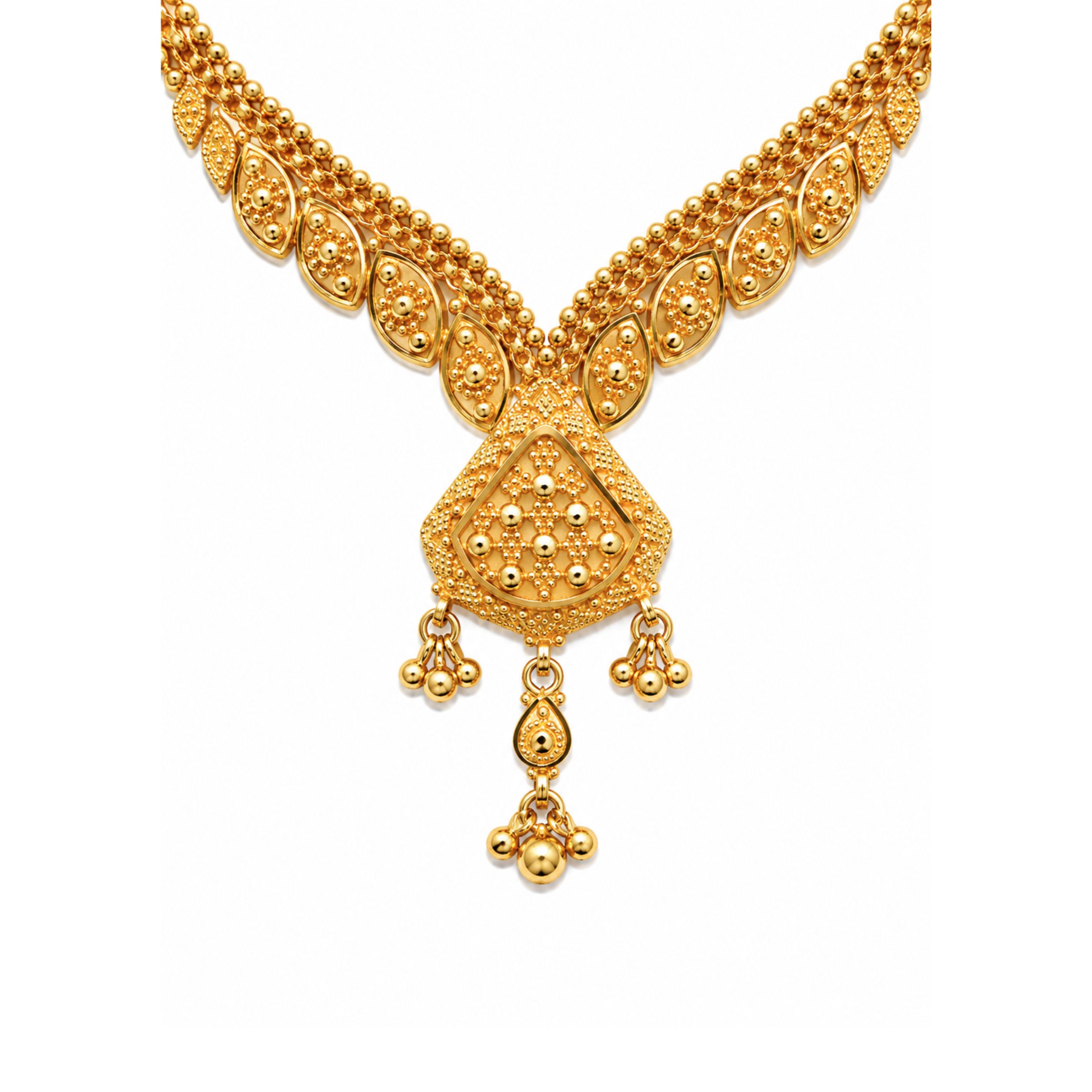 22K Bridal Mini Necklace