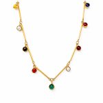 22k Navaratna Necklace