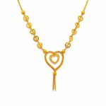 22k Mini Heart Necklace