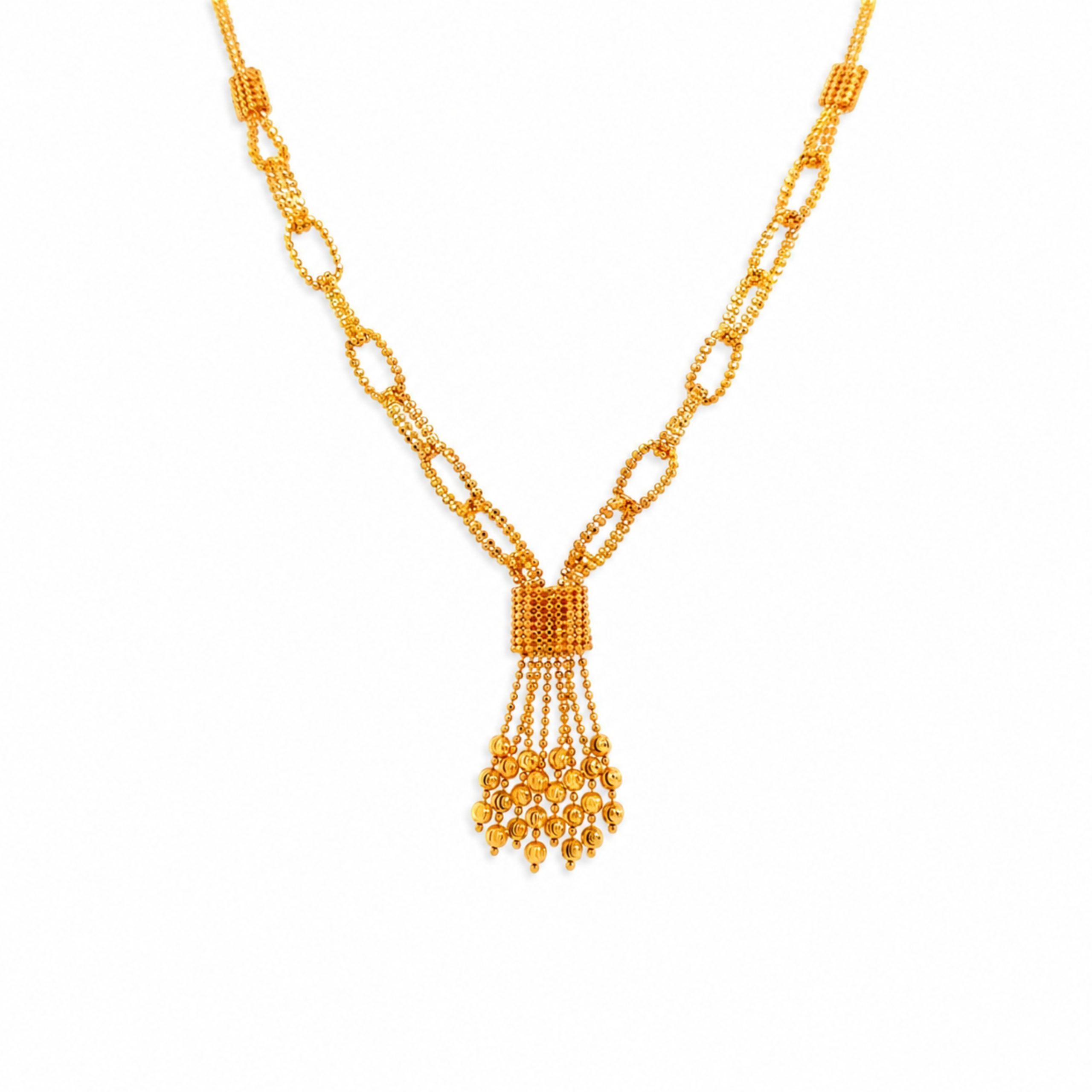 22k Mini Knot Necklace