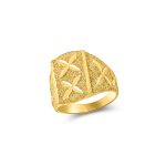 22K Carved Ring