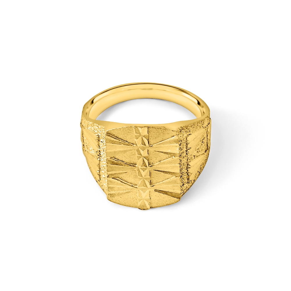 22K Men's Diamond Cut