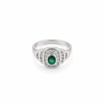 14K Emerald Ring