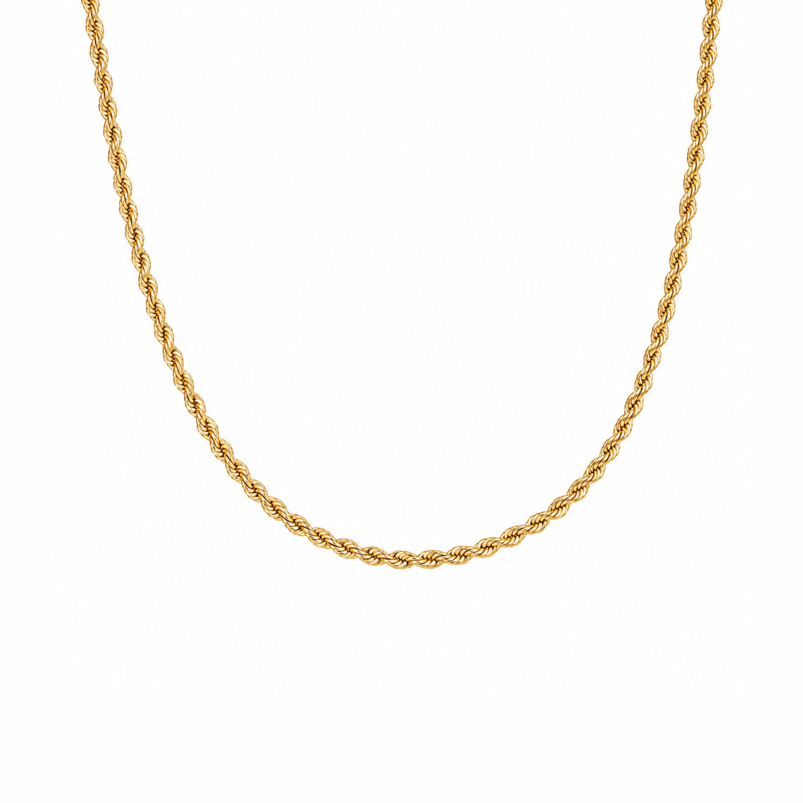 22K Rope Chain