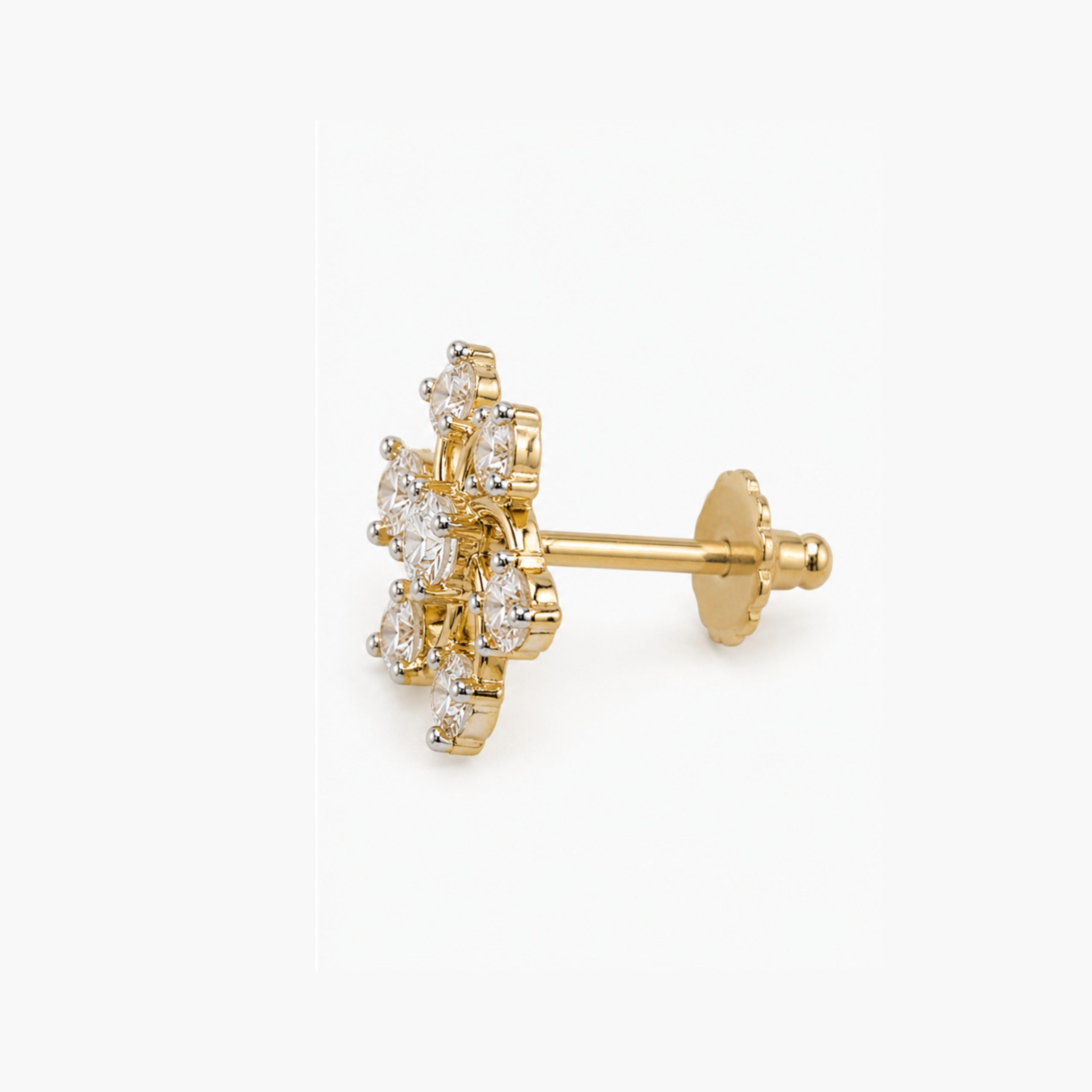 18K Diamond Nosepin