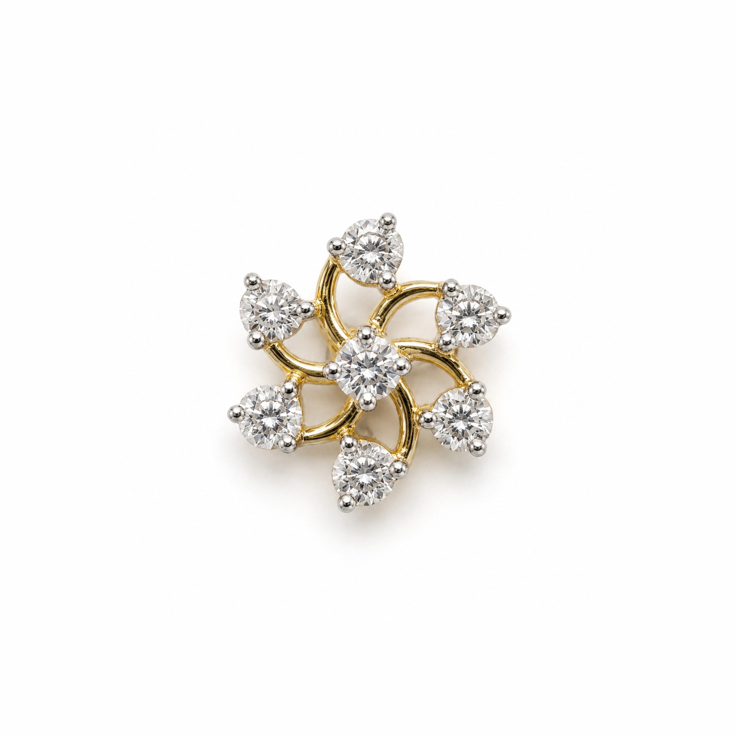 18K Diamond Nosepin