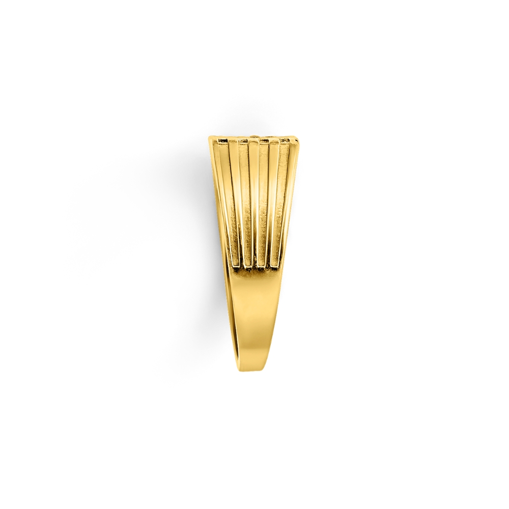 24K Men's Nugget Ring