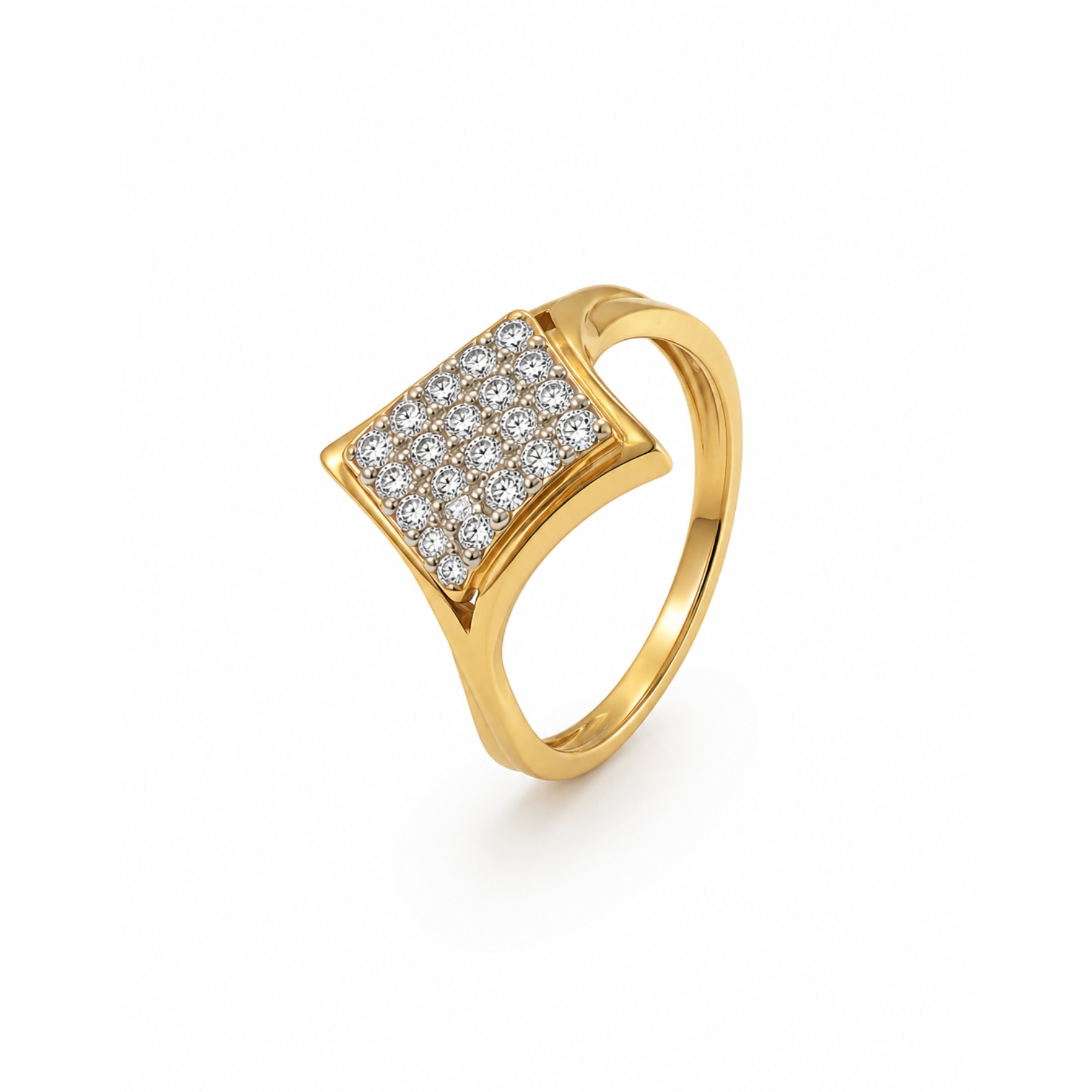 14K Diamond Ring