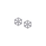 14K WG Diamond Earring