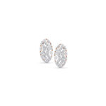 18K YG Diamond Earring