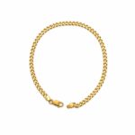24K Single Link Bracelet