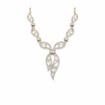 14K-18K Diamond Leaf Necklace