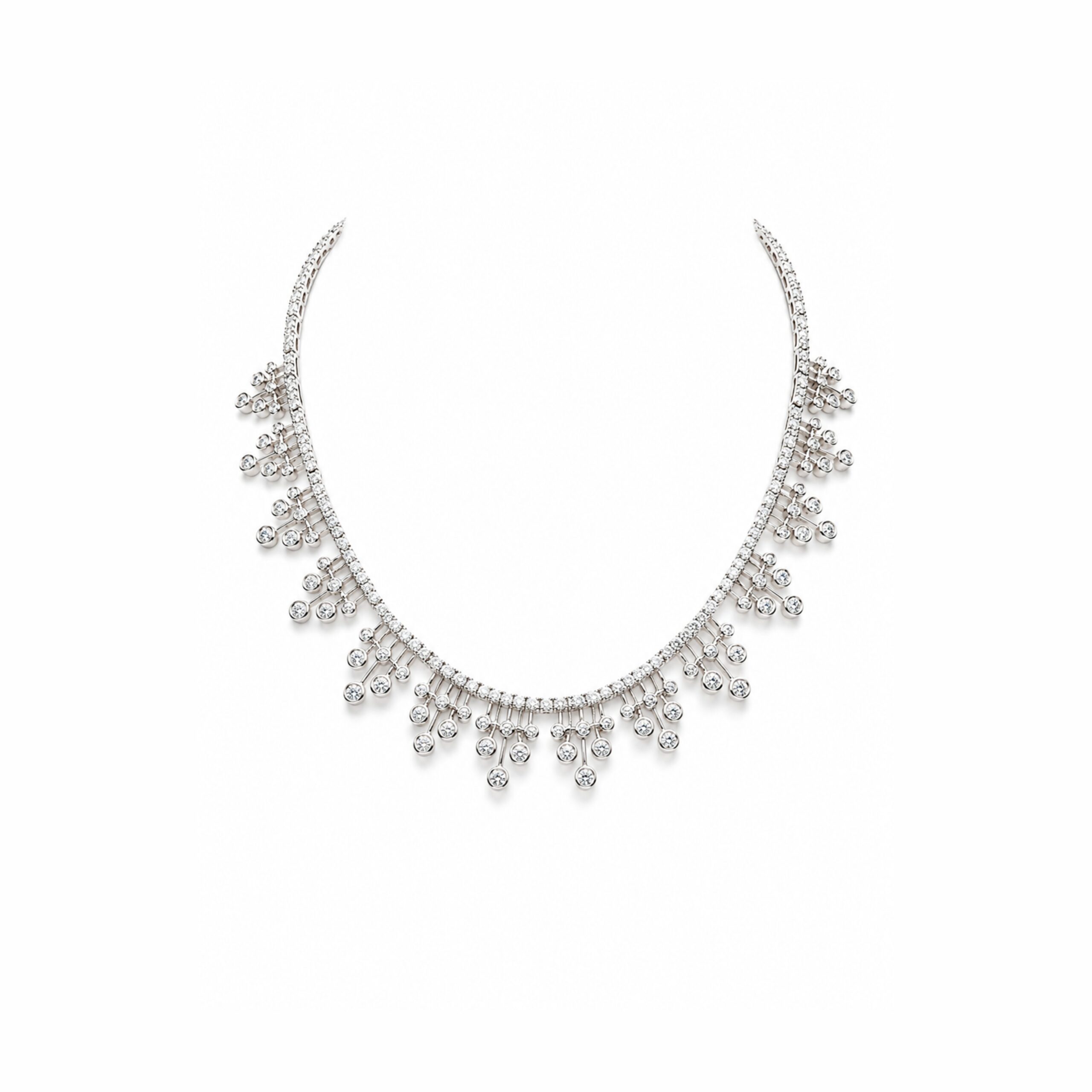 18K Diamond Choker Necklace