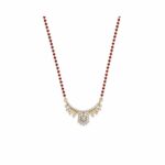 14K Diamond Mangalsutra
