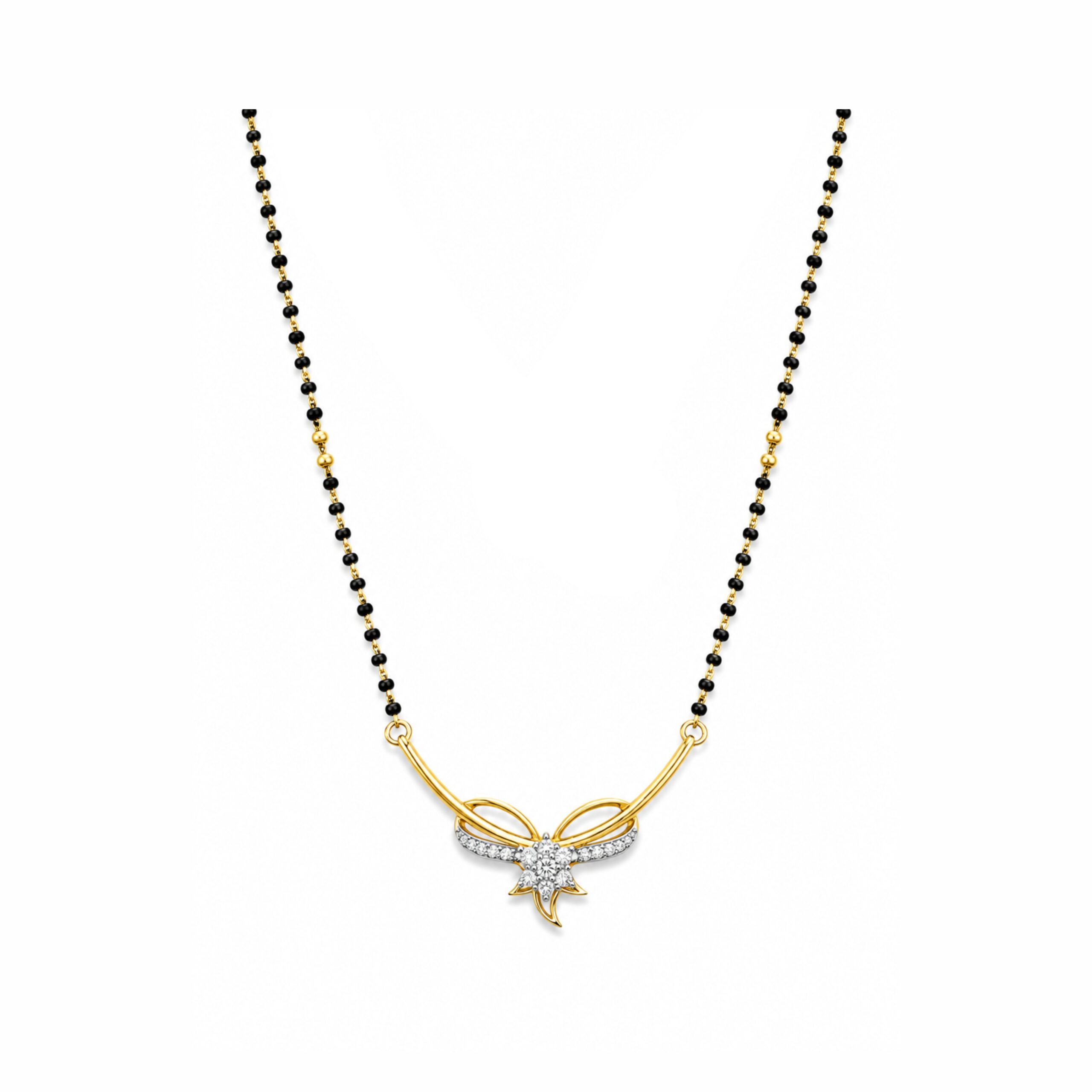 18K Diamond Mangalsutra