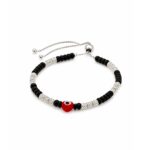 Silver Evil Eye Bracelet